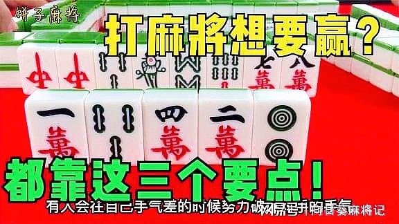 玩家必备攻略“打自动麻将机赢 钱方法技巧一《我来教教你怎么赢 》